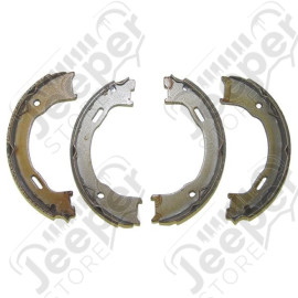 Parking Brake Shoe Kit; 03-06 TJ/04-07 KJ