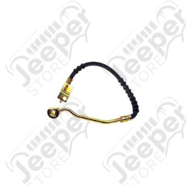 Brake Hose, Front, Left, Non ABS; 90-95 Jeep Wrangler YJ