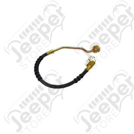 Brake Hose, Front, Right, Non ABS; 90-95 Jeep Wrangler YJ
