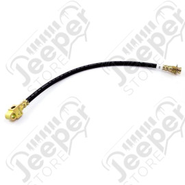 Brake Hose, Rear, 11 Inch Brakes; 72-75 Jeep CJ5/CJ6