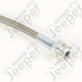 Brake Hose Kit, Rear, Stainless Steel; 41-71 Willys/Ford/Jeep