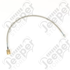 Brake Hose Kit, Rear, Stainless Steel; 41-71 Willys/Ford/Jeep