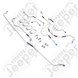 Brake Line Kit, Full; 41-42 Willys MB/Ford GPW