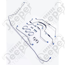 Brake Line Kit, Full; 52-71 Willys M38A1