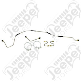 Brake Line Kit, Front; 46-53 Willys, for Dana 25