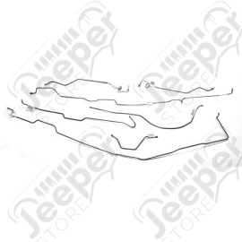 Brake Line Kit, Full; 77-80 Jeep CJ5