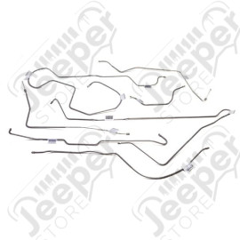 Brake Line Kit, Full; 81-83 Jeep CJ5