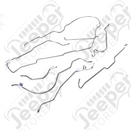 Brake Line Kit, Full; 76-78 Jeep CJ7