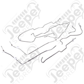 Brake Line Kit, Full; 76-78 Jeep CJ7