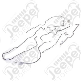Brake Line Kit, Full; 76-79 Jeep CJ7