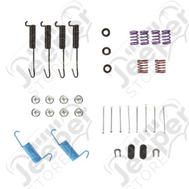 Brake Shoe Hold Down Kit; 72-77 Jeep CJ