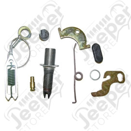 Drum Brake Self Adjusting Hardware, Left, 9 In Drum; 90-01 Cherokee XJ