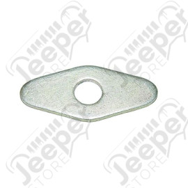 Drum Brake Shoe Anchor Plate; 78-06 Jeep CJ/Wrangler YJ/TJ