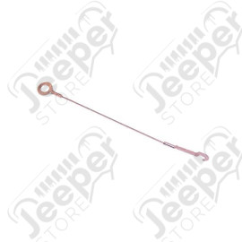 Drum Brake Self Adjusting Cable, Left; 82-89 Jeep CJ/Wrangler YJ