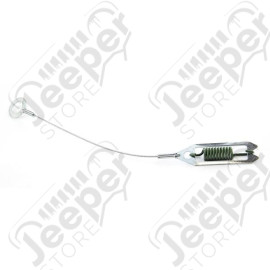 Drum Brake Self Adjusting Cable; 90-01 Jeep Cherokee XJ