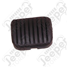 Pedal Pad, Brake or Clutch; 45-86 Willys/Jeep
