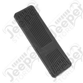 Accelerator Pedal Pad; 76-06 Jeep CJ/Wrangler YJ