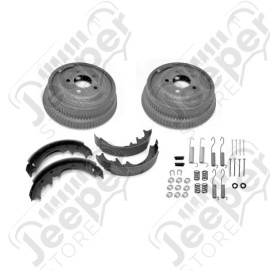 Drum Brake Rebuild Kit; 74-78 Jeep CJ5/CJ6/CJ7/CJ8 Scrambler