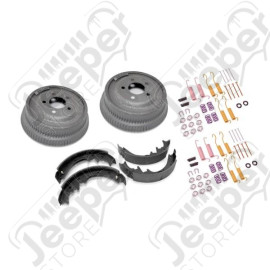Drum Brake Rebuild Kit, Rear; 87-93 Jeep Wrangler YJ, for Dana 44