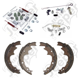 Drum Brake Shoe Service Kit, Rear; 00-06 Wrangler TJ