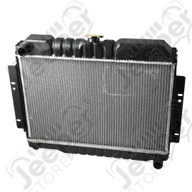 Radiator, 2 Row, GM V8 Engine Conversion; 72-86 Jeep CJ