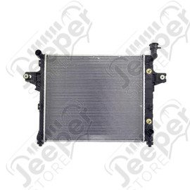 Radiator, 1 Row; 01-04 Jeep Grand Cherokee WJ, 4.7L