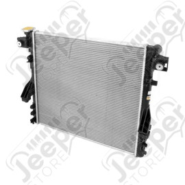 Radiator, 1 Row; 07-18 Jeep Wrangler JK, 3.6L/3.8L