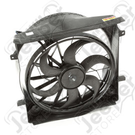 Engine Cooling Fan Assembly, 3 Pin connector; 04-06 Jeep Liberty