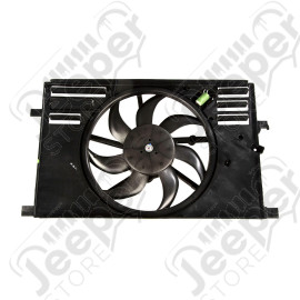 Radiator Fan Assembly; 15-18 Jeep Renegade BU, 2.4L