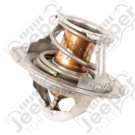 Thermostat, 195 Deg, 2.8L V6; 86 MJ, 84-86 XJ