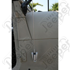 Antenna Kit, Chrome; 76-95 Jeep CJ5/CJ7/CJ8 Scrambler/Wrangler YJ