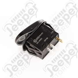 Rocker Switch, 2 Position, Zombie Lights, Amber