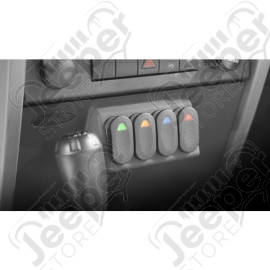 Switch Panel Kit, Lower; 07-10 Jeep Wrangler JK