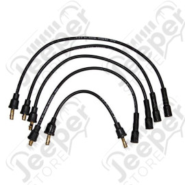 Ignition Spark Plug Wire Kit, L-Head; 41-53 Willys