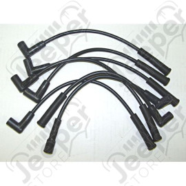 Ignition Spark Plug Wire Kit; 87-90 Jeep Cherokee XJ