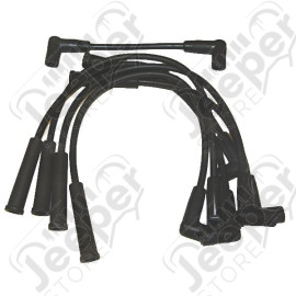 Ignition Spark Plug Wire Kit; 91-00 Jeep, 4.0L