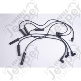 Ignition Spark Plug Wire Kit; 03-06 Jeep Liberty/Wrangler YJ, 2.4L