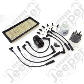 Ignition Tune Up Kit; 91-93 Jeep Cherokee XJ, 4.0L