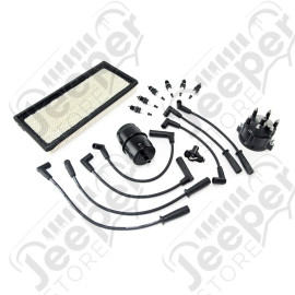 Ignition Tune Up Kit; 99-00 Jeep Cherokee XJ, 4.0L