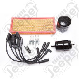 Ignition Tune Up Kit; 91-93 Jeep Wrangler YJ, 2.5L