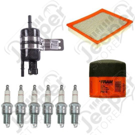 Ignition Tune Up Kit; 99-02 Jeep Grand Cherokee WJ, 4.0L