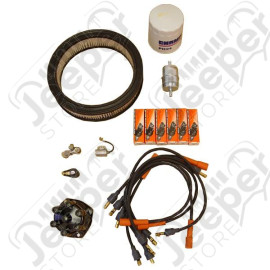 Ignition Tune Up Kit; 72-73 Jeep CJ, 3.8L/4.2L
