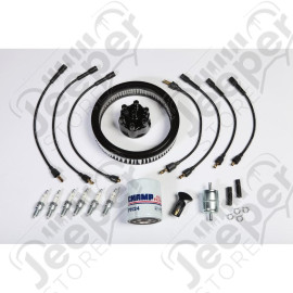 Ignition Tune Up Kit; 75-77 Jeep CJ, 3.8L/4.2L