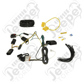 Trailer Wiring Harness; 18-20 Jeep Wrangler JL