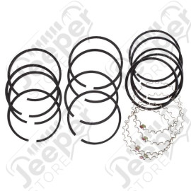 Engine Piston Ring Kit, .030; 41-71 Willys/Jeep, 134CID