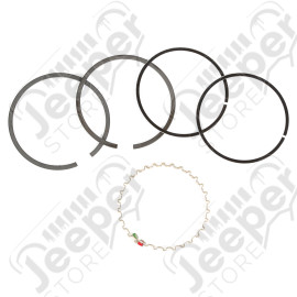 Engine Piston Ring Kit, Standard; 84-93 Jeep Wrangler YJ, 2.5L/4.0L