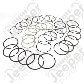 Engine Piston Ring Kit, .030; 83-95 Jeep CJ/Wrangler YJ, 2.5L