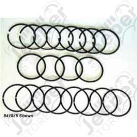 Engine Piston Ring Kit, .020; 54-64 Jeep CJ, 226 CID