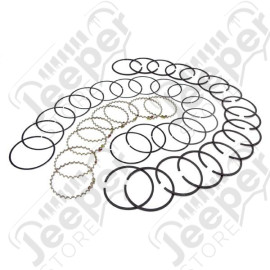 Engine Piston Ring Kit, Standard; 71-75 Jeep CJ, 304 CID