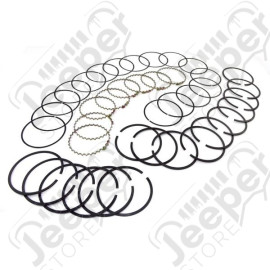 Engine Piston Ring Kit, Standard; 71-75 Jeep CJ, 6.6L